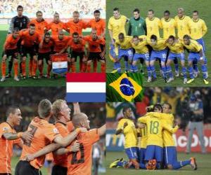 пазл Nederland - Brasil, четверть финал, Южная Африка 2010